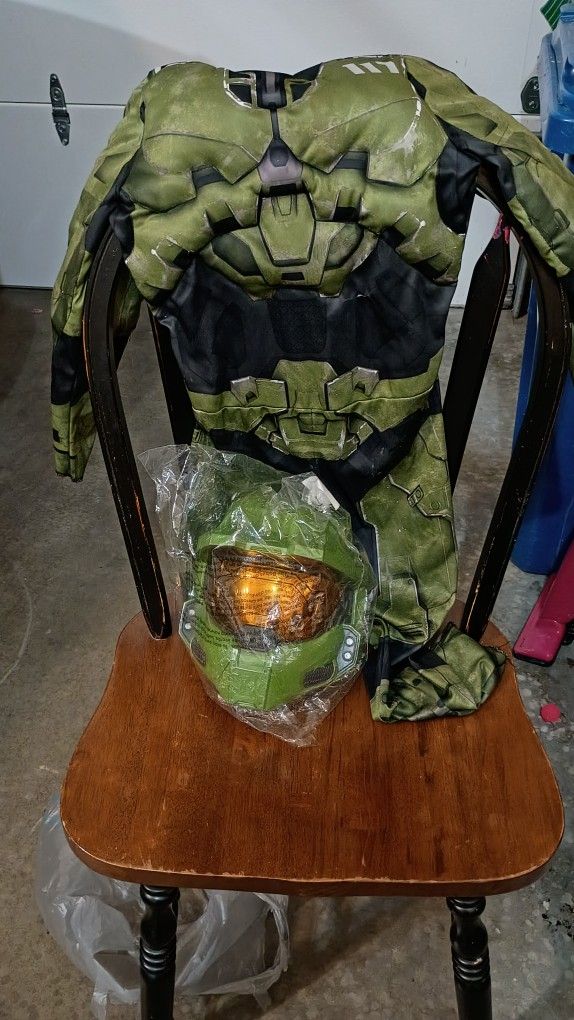 Halloween Costume Halo Master Chief For 8 To 10 Years Old