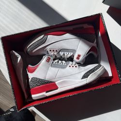 Jordan 3s Fire Red