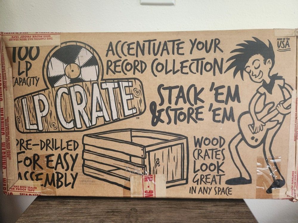 New! The Original LP Crate