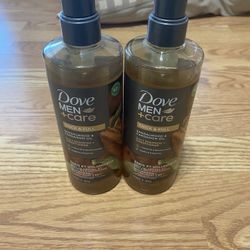 2 Dove Men+Care 2in1 Shampoo And Conditioner 