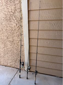 3 Lightly Used Fishing Rod & Reel Combos – Zebco & Spinning Setups – $100 OBO