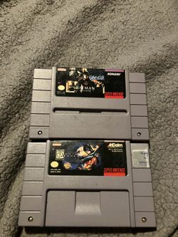 Batman Returns / Batman Forever SNES Super Nintendo games
