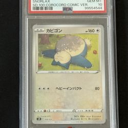 Snorlax 008 PSA 10