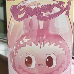 The Monsters LaBubu cheers! Glass Cup Warm Heart Color