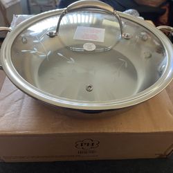 Princess Heritage® Tri-Ply Stainless Steel 12"/30.4cm Sear Pan Sartén para sellar de 12"/ 30:4cm Acero Inoxidable Tri-Ply Princess Heritage®