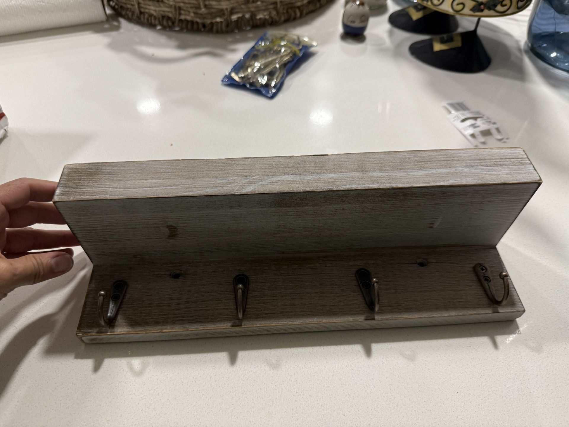 Wood Key Ring Holder