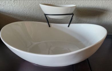 Tiered Chip and Dip Set