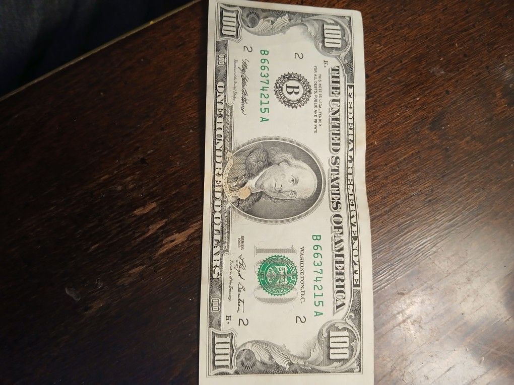 RARE FEDERAL RESERVE NOTE