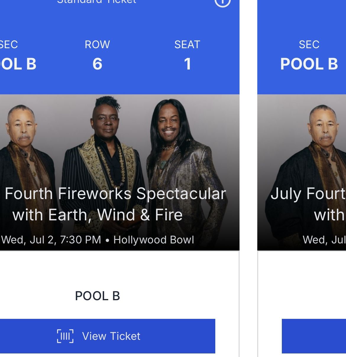 July 4th Fireworks Spectacular Tickets with Earth, Wind & Fire Wednesday July 2nd