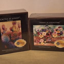 Whimsy Wood Puzzles - 350 Pcs - Brand New, Still Sealed, $35.00 EACH