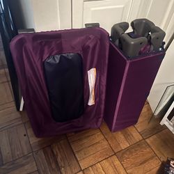 Purple pack and play