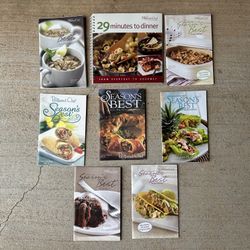 Pampered Chef Recipe Cookbook Lot of 8 (Price is for all)