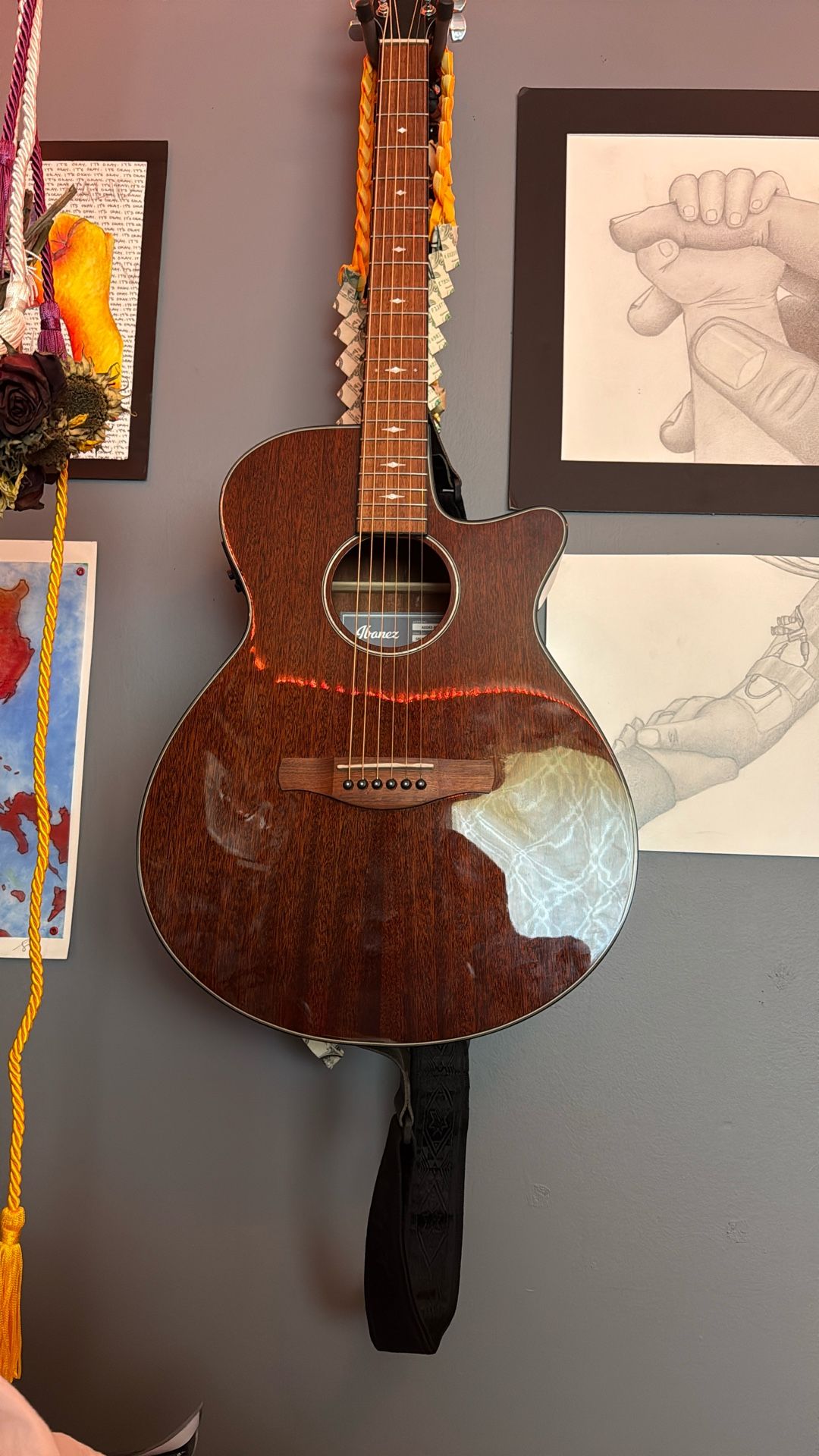 Ibanez acoustic guitar
