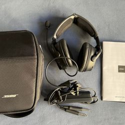 Bose a30 Bluetooth Dual Plug
Aviation Headset