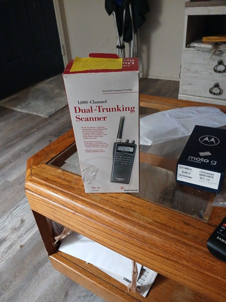 I have a police scanner for sale