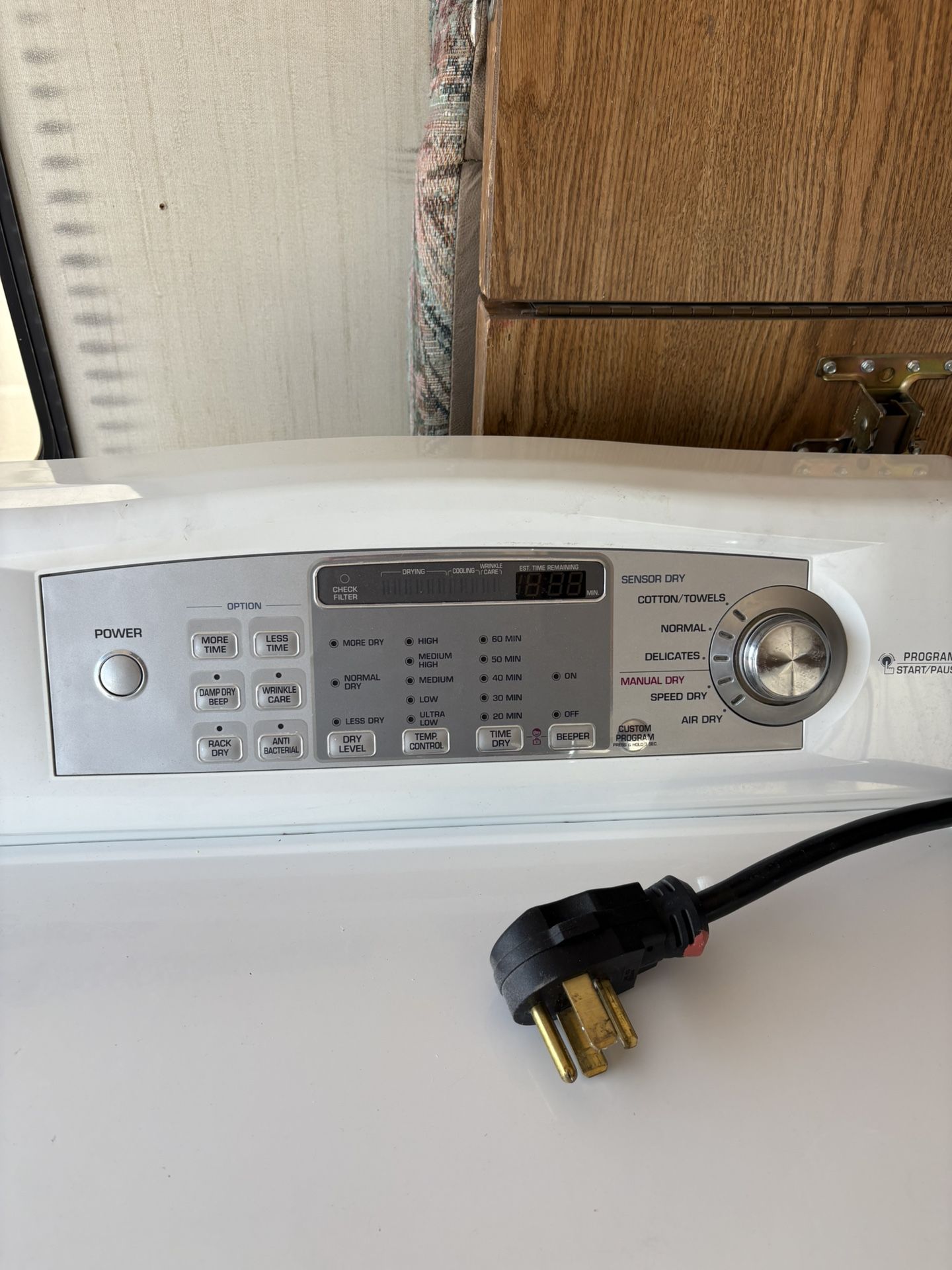 Large Capacity LG Washer And Dryer Set