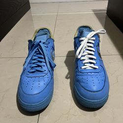 Nike Air force Off-white Blue 12