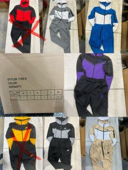 Children Nike Tech Sweatsuits 