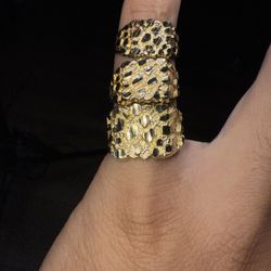 Nugget Rings ****TAKING OFFERS****