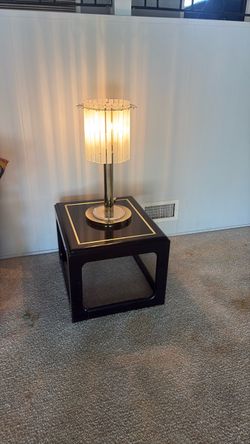 Lamp & small table