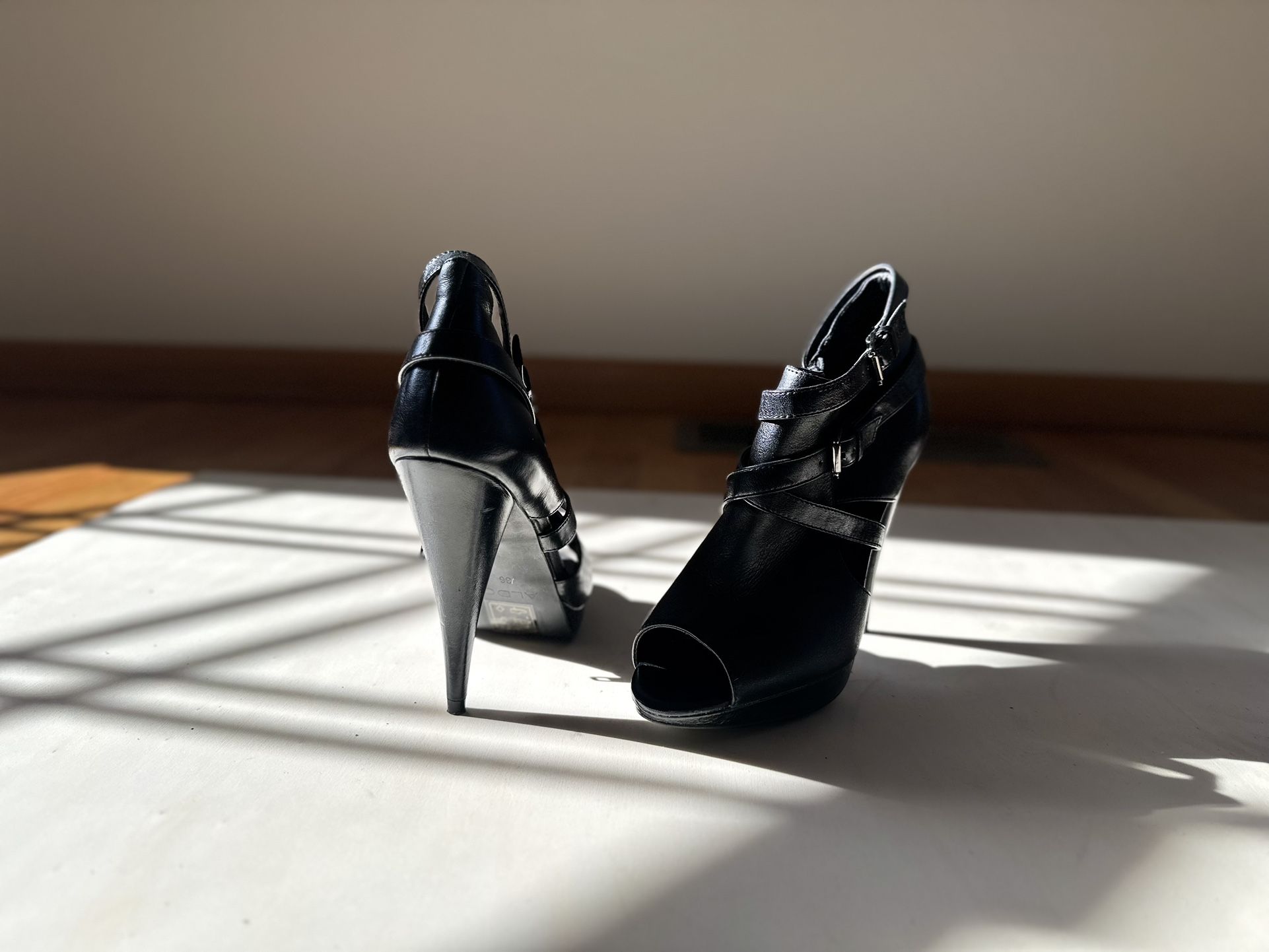 Black Ankle Boots - Women’s Size 36