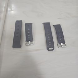 2 Fitbits Ionic bands Larges (Gray) New