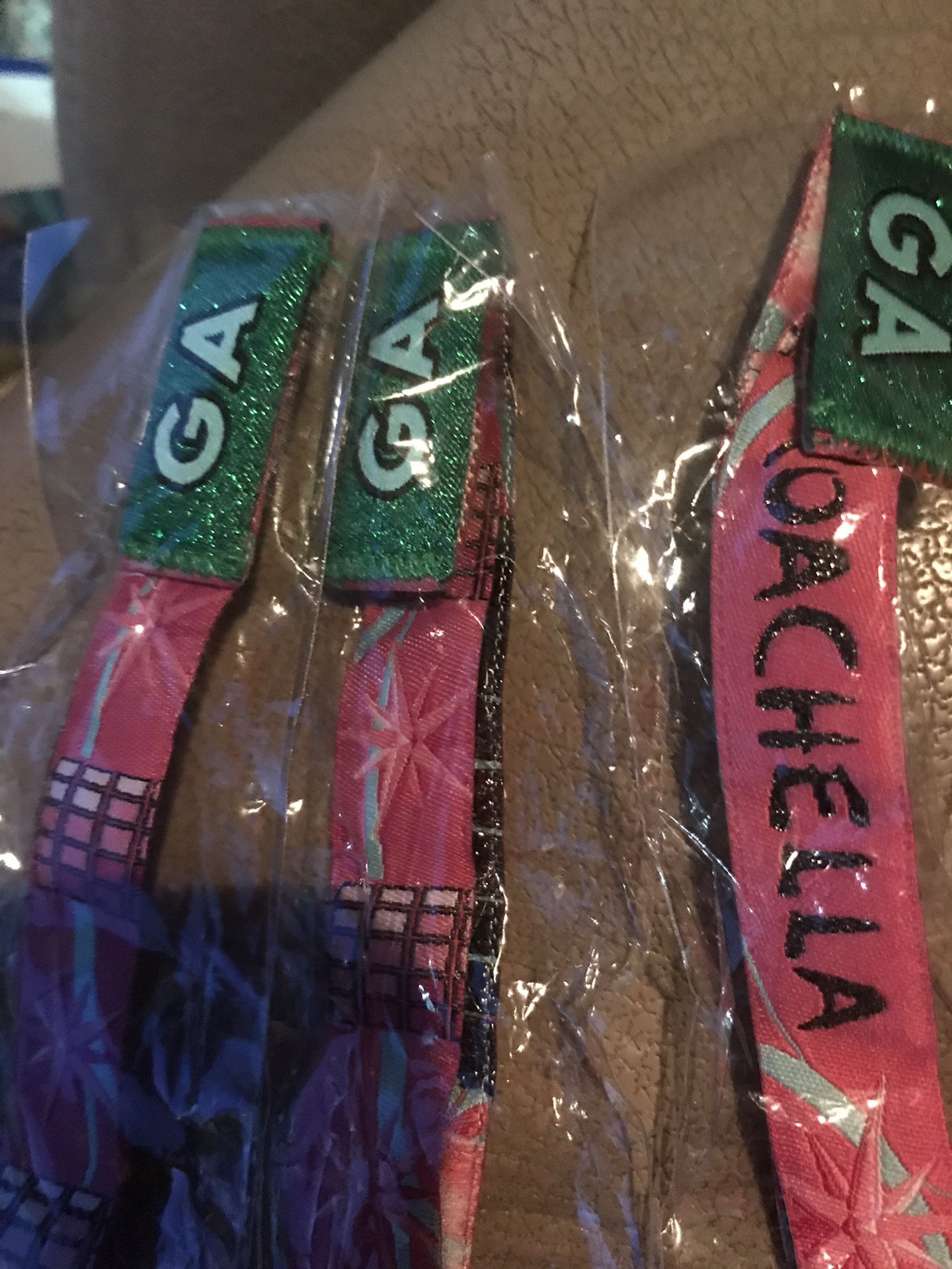 Coachella wristbands for sale