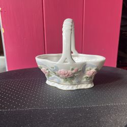 princess house porcelain basket
