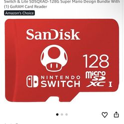 Sandisk Mariokart 128 Gb