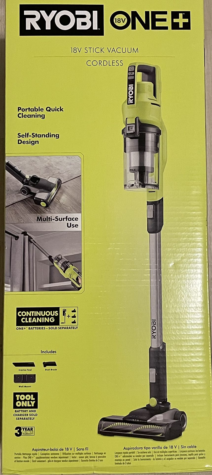 Brand New Ryobi Stick Vac $150 OBO