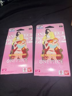 One Piece Card Game Heroines Edition Vol. 2 Booster Packs x2