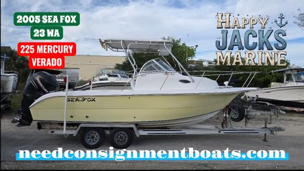 2004 23 Sea Fox Walkaround Cuddy cabin boat 