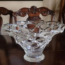 1950s Barovier & Toso Blown Glass Centerpiece Bowl