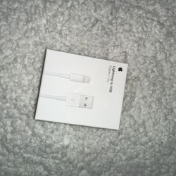 Apple 1m Lightning To Usb Charging Cable