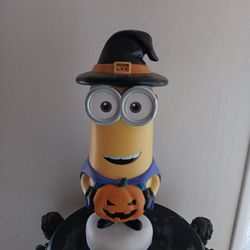 Minion Halloween Blow Mold 
