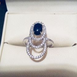 Natural Gemstone Lapislázuli 925 Sterling Silver