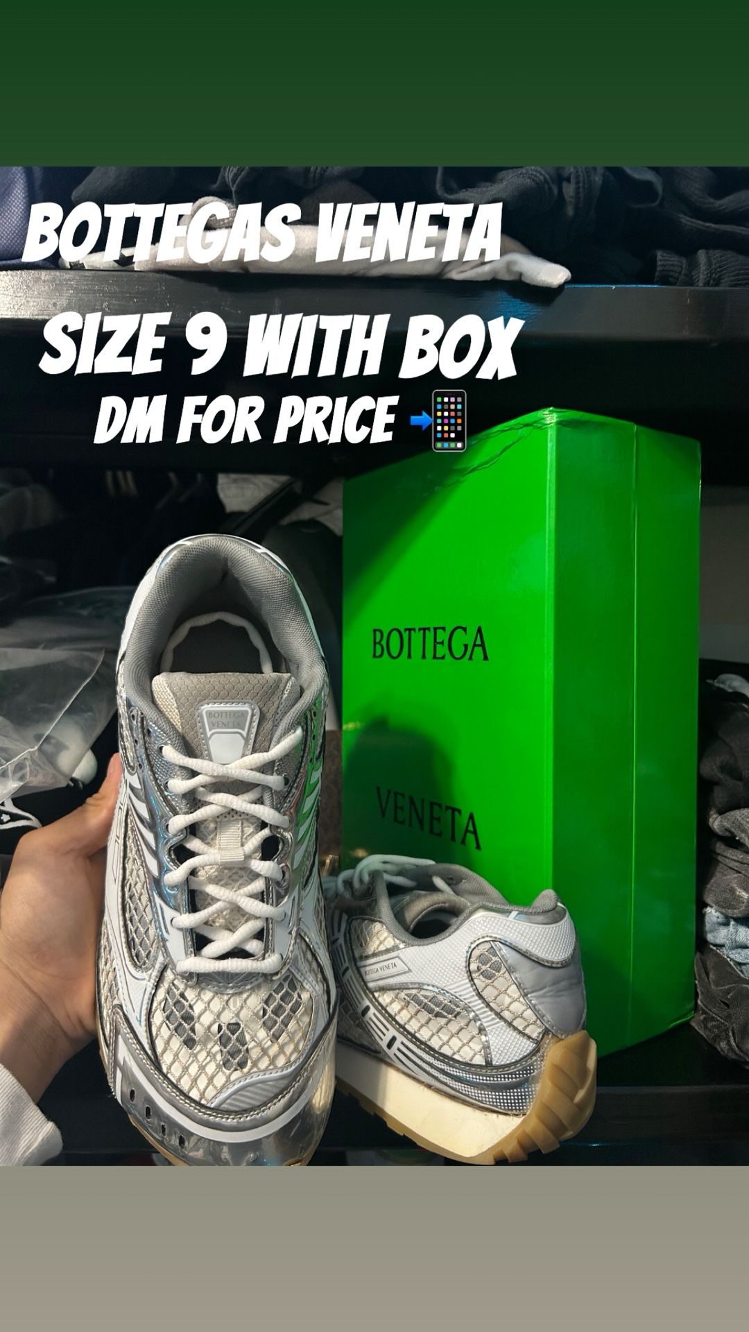Bottegas Veneta Size 9 Accept Trades 