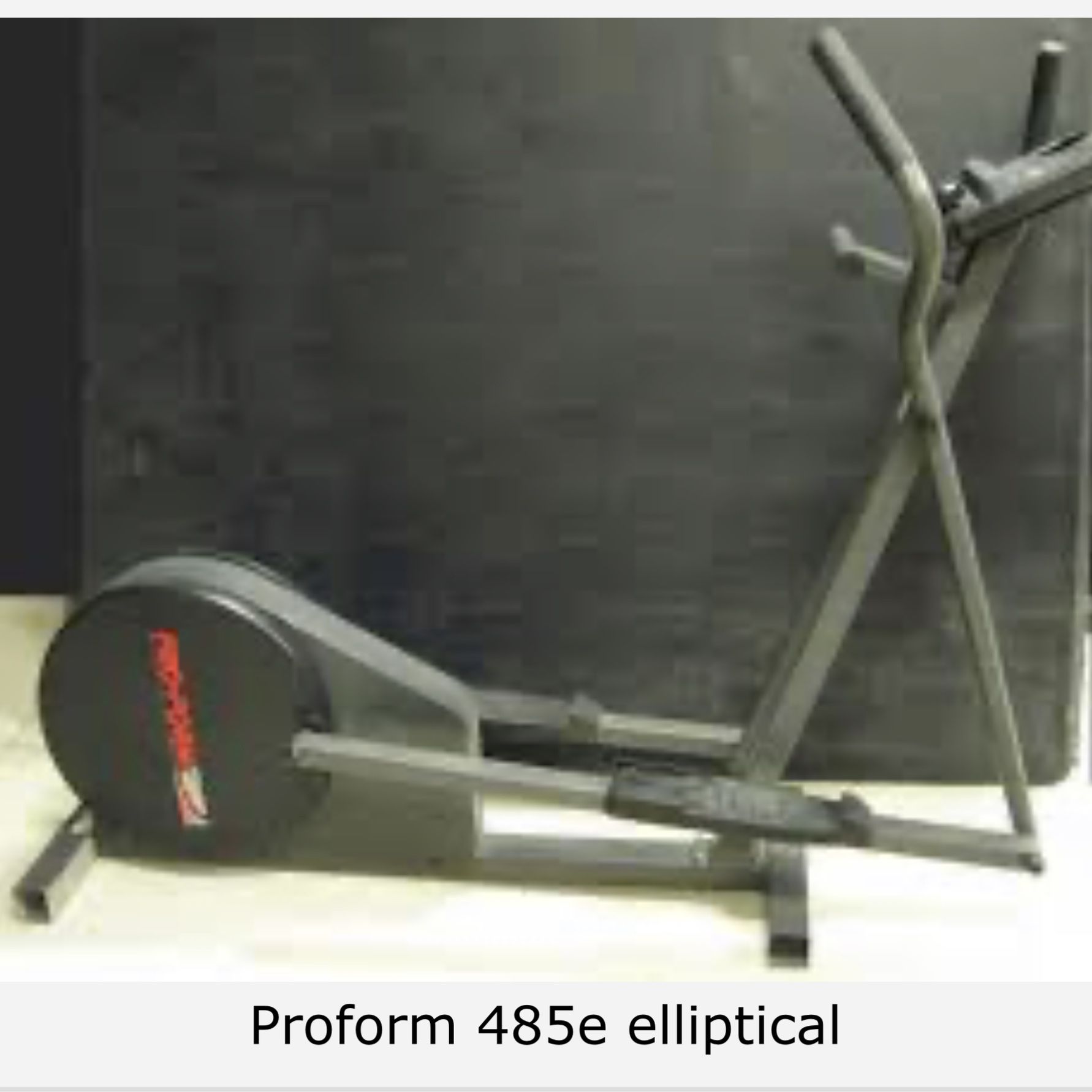 Pro-Form Elliptical Exerciser 485e