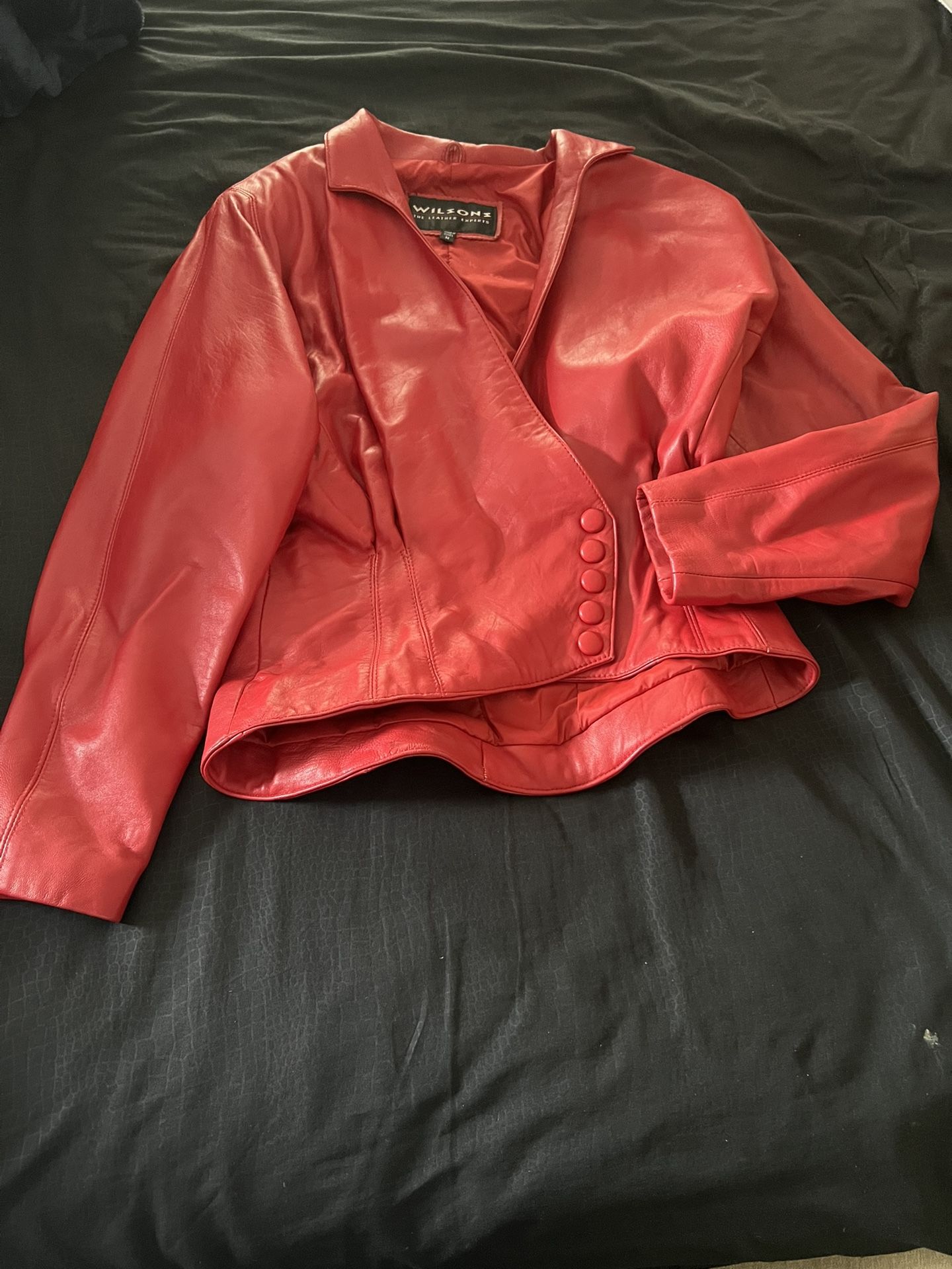 Red Leather Jacket