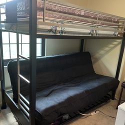 Metal Frame Bunk Bed