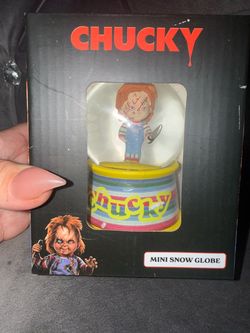 Universal Studios Bride Of Chucky Mini Snow Globe Collectible NEW!