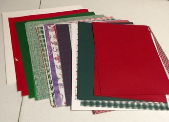 HUGE LOT SCRAPBOOK PAPER