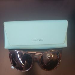 Tiffany's Havana Blue Sunglasses Polarized 