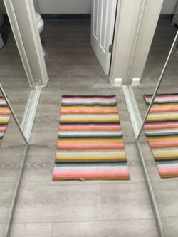 Colorful small rug