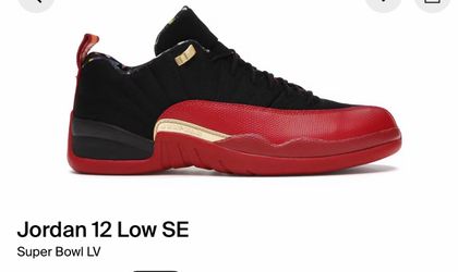 Air Jordan 12 Low SE “Super Bowl LV” Size 10.5 – Lightly Used