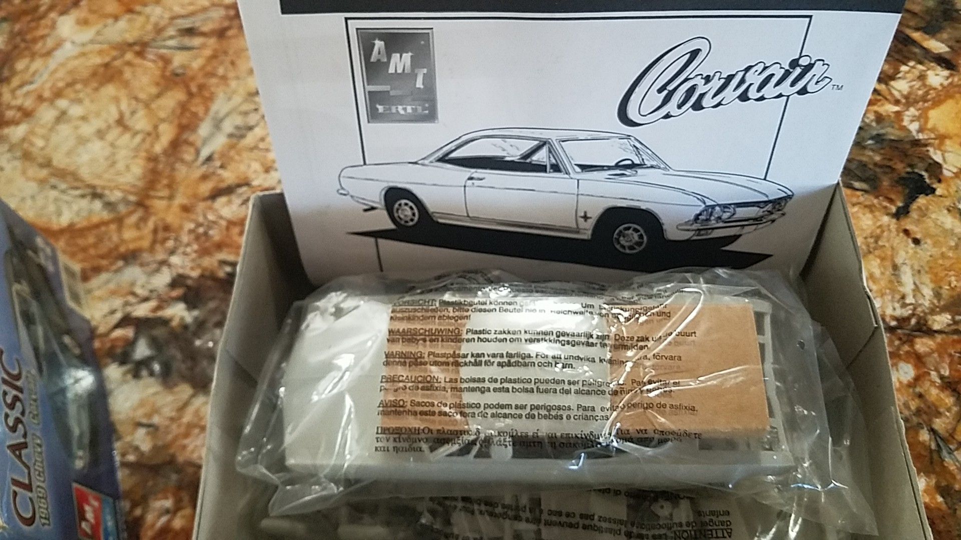 Corvair model kit sale