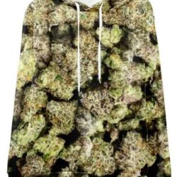 Brand New Nug Print Hoodie With Pocket