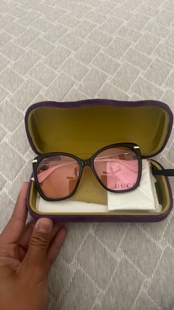 Gucci Oversized Sunglasses with Case