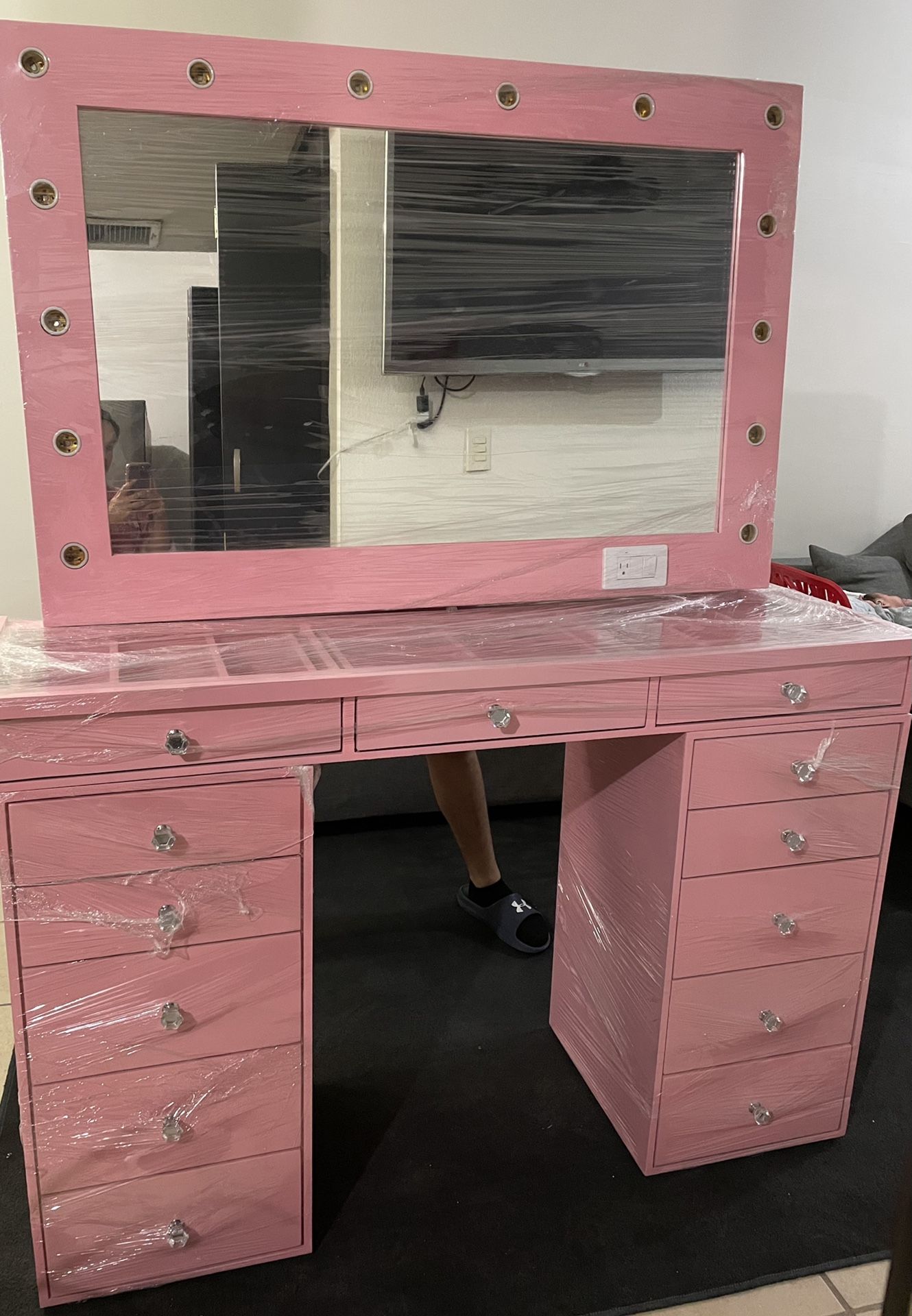 Pink Vanity