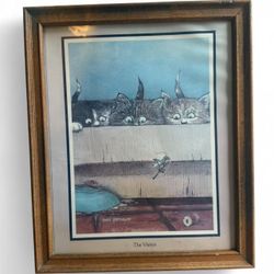 “The visitor” framed Print By Gary Patterson